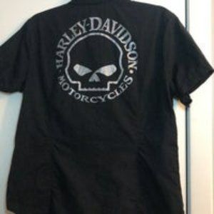 Women's Willie G. Harley-Davidson Mechanics Shirt - size medium
